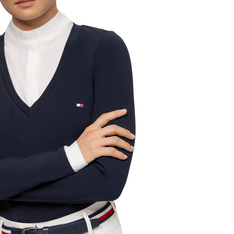 Tommy Hilfiger Women's Montana 2-in-1 Show Shirt - Desert Sky -4