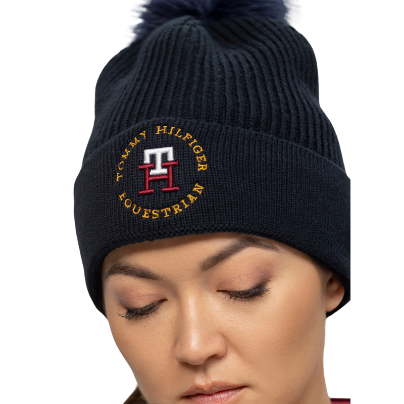 Tommy Hilfiger Vancouver Pom Pom Beanie - Desert Sky-2