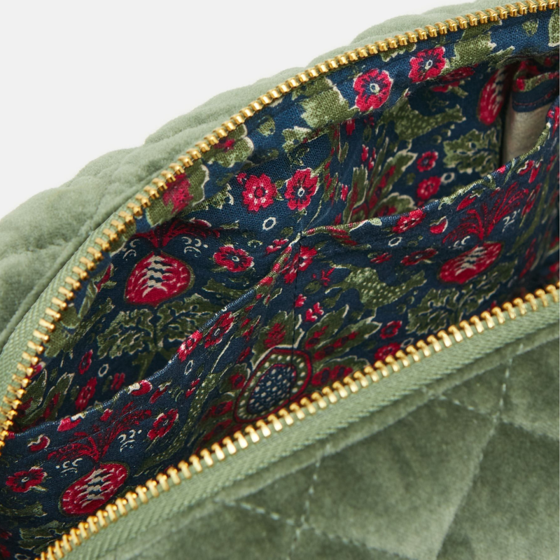 Joules Lillia Wash Bag - Green-3