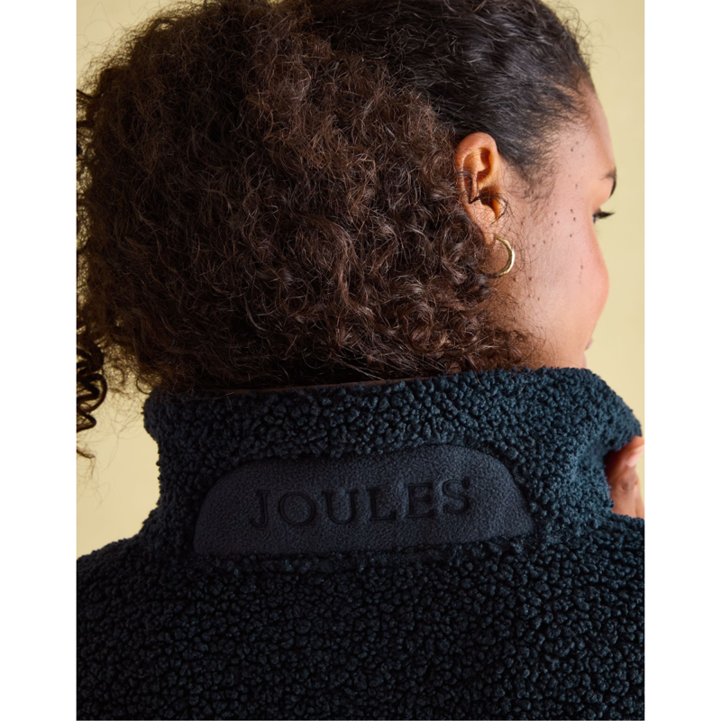 Joules Ladies Aldeburgh Quarter Zip Fleece - Navy-5