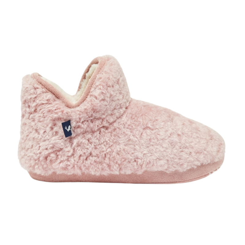Joules Kids' Cabin Slipper Boots - Pink-3