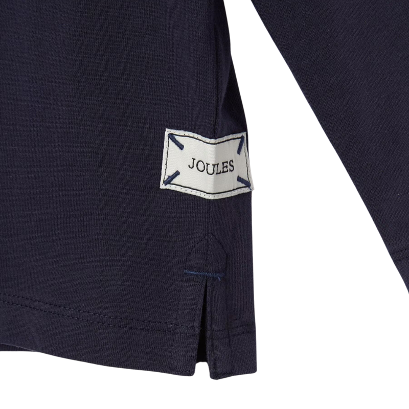 Joules Boys' Finlay Fox Print Artwork Top - Blue-3