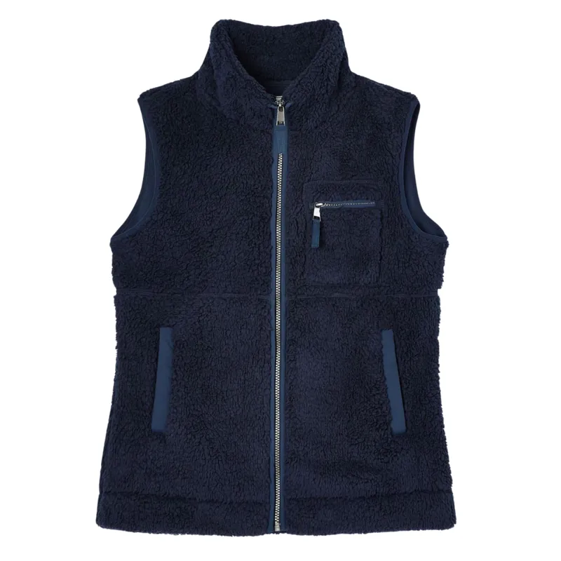 Joules Ladies Mallory Fleece Gilet - Navy