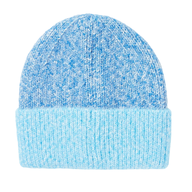 Joules Kids' Wanderer Knitted Beanie Hat - Blue-1