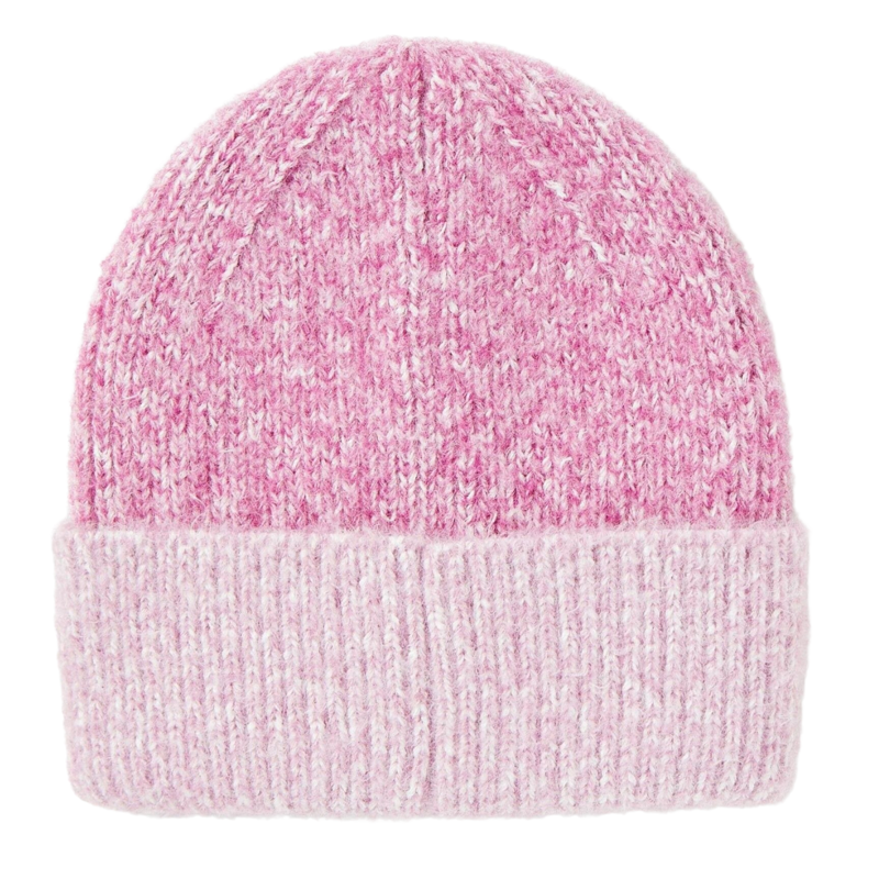 Joules Kids' Wanderer Knitted Beanie Hat - Purple-1