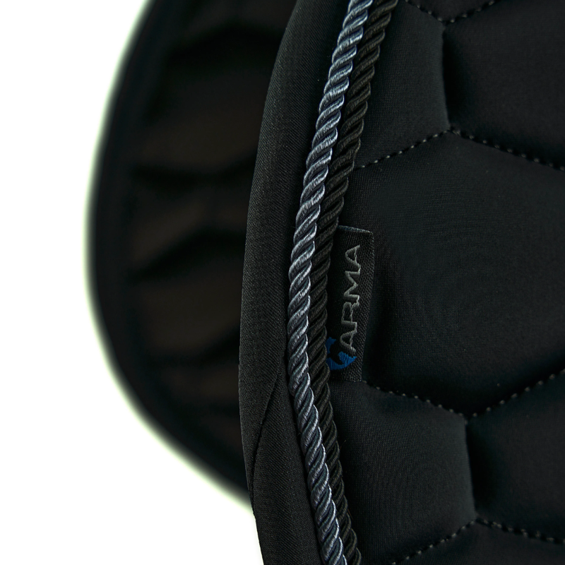 Shires Arma Eltar Jump Saddlecloth - Black-3