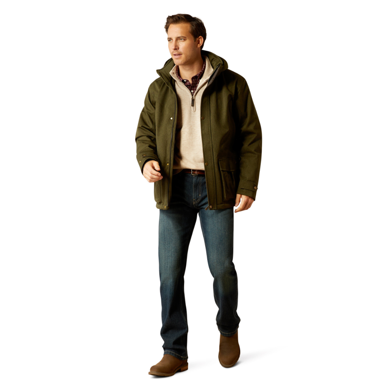 Ariat Men's Rhodium Waterproof Insulated Parker - Rosin-6