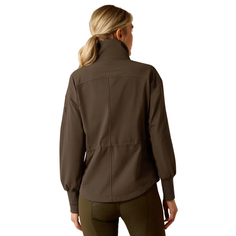 Ariat Women's Estrade Softshell Jacket - Banyan Bark-1