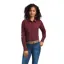 Ariat Women's Team Kirby Stretch Western Shirt - Zinfandel