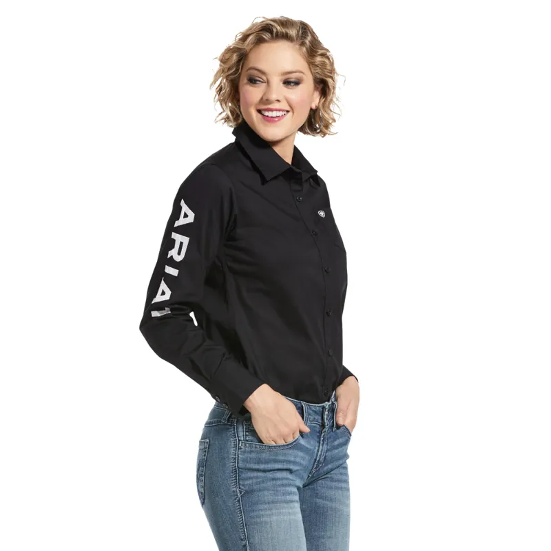 Ariat Women's Team Kirby Stretch Western Shirt - Black