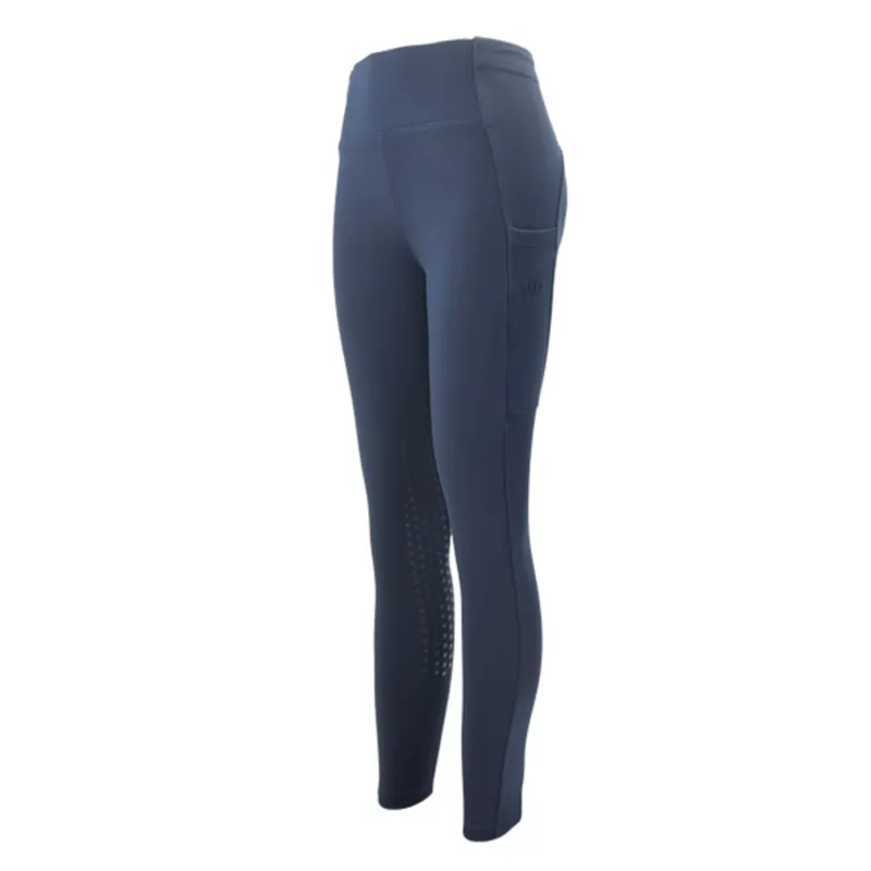 Woof Wear Full Seat Winter Riding Tights - Navy
