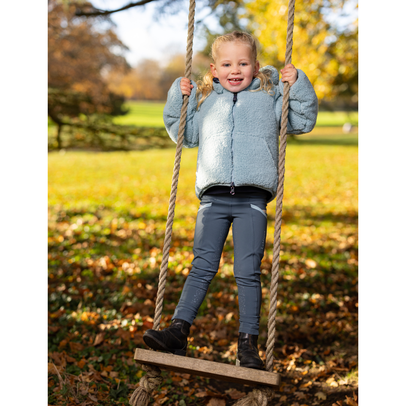 LeMieux Mini Megan Reversible Puffer Coat - Navy-9