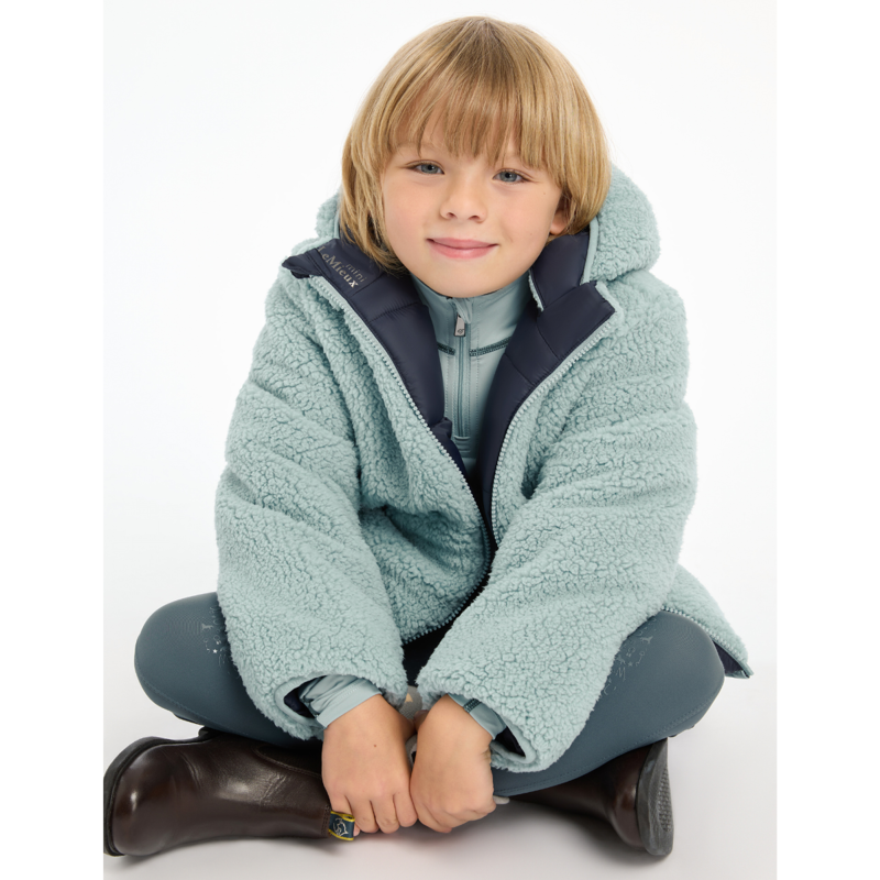 LeMieux Mini Megan Reversible Puffer Coat - Navy-7