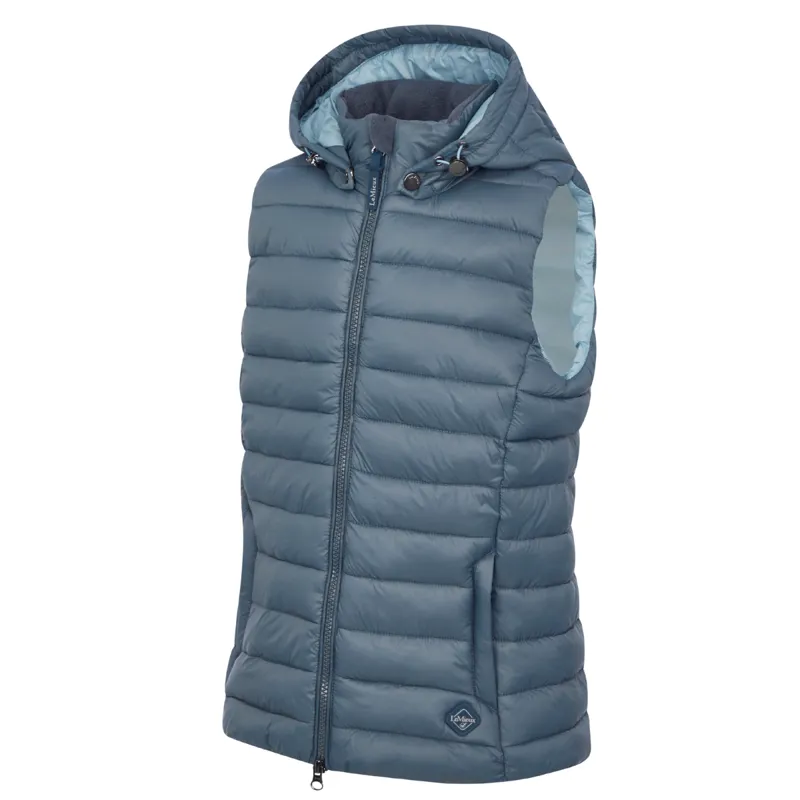 LeMieux Young Rider Milly Puffer Gilet - Petrol-2