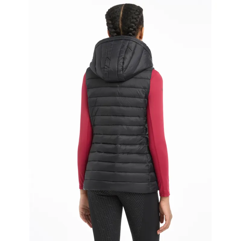 LeMieux Young Rider Milly Puffer Gilet - Black-4
