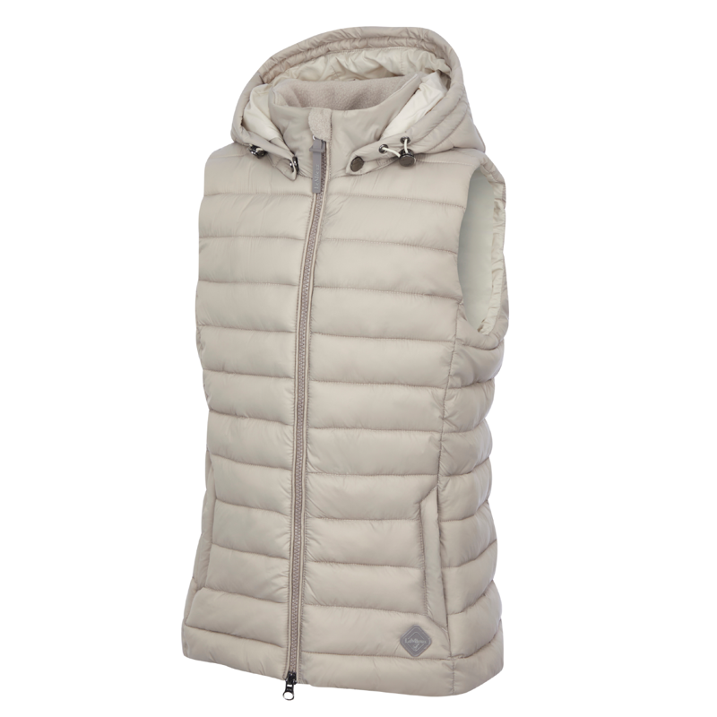LeMieux Young Rider Milly Puffer Gilet - Ash-1