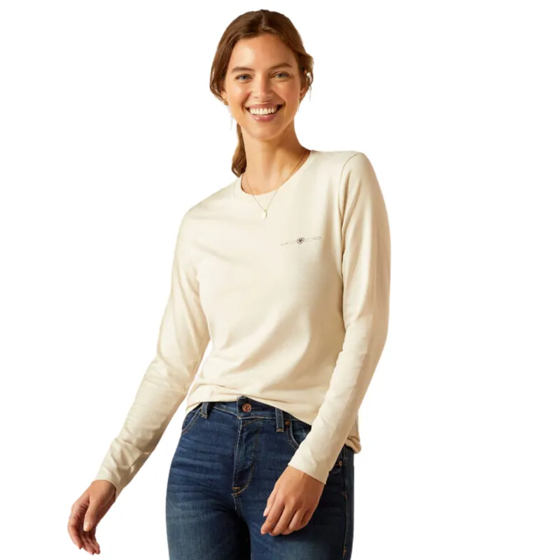 Ariat Women's Rein Seal T-Shirt - Natural