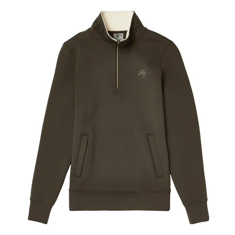 Holland Cooper Training Henley - Dark Olive-3