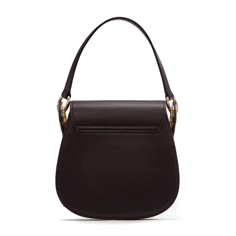 Holland Cooper Chelsea Saddle Bag - Chocolate-2