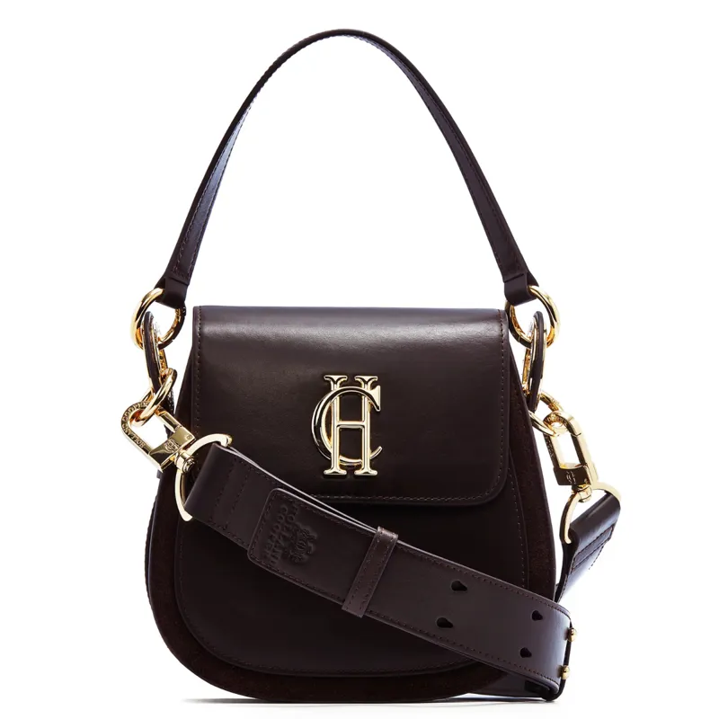 Holland Cooper Chelsea Saddle Bag - Chocolate