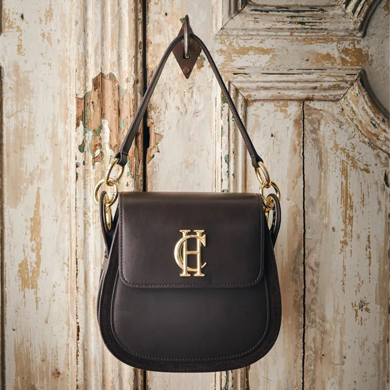 Holland Cooper Chelsea Saddle Bag - Chocolate-7