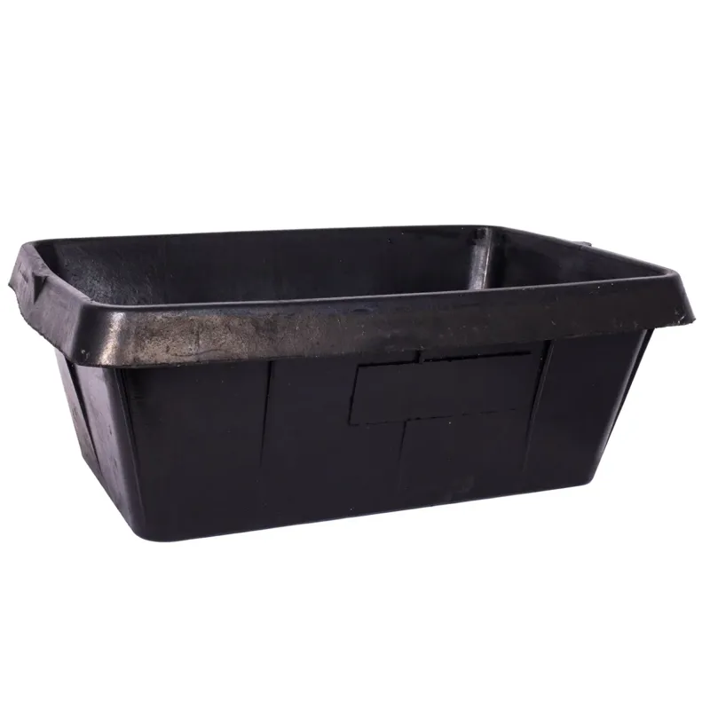 Red Gorilla Tyre Rubber Deep Trough - Black