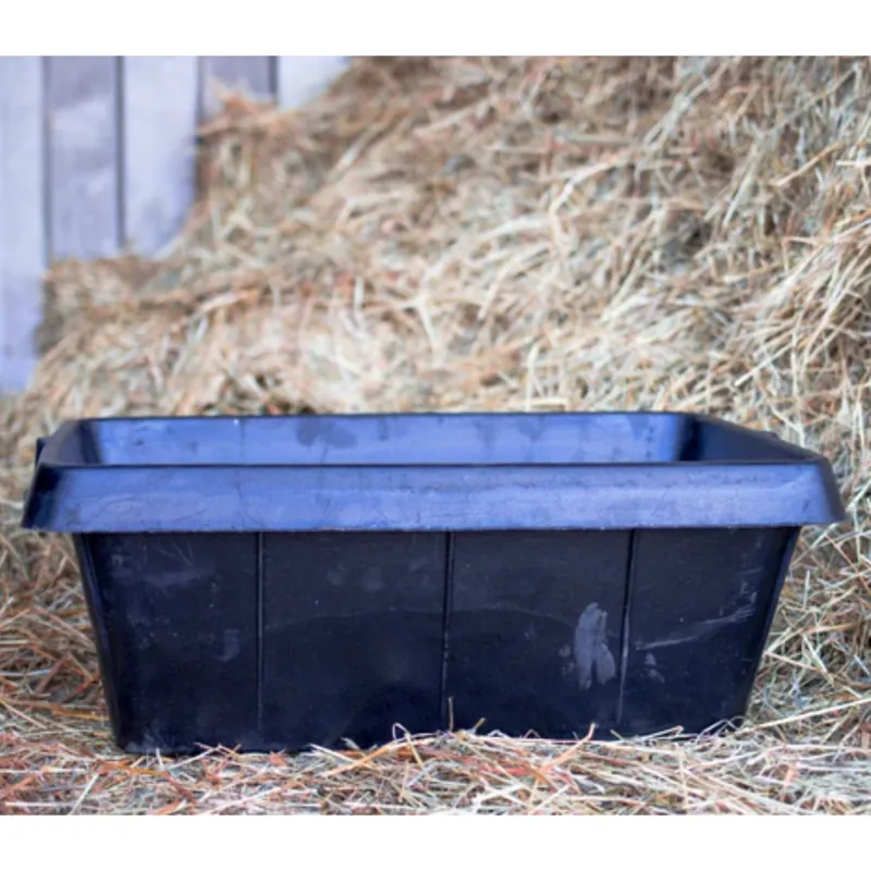 Red Gorilla Tyre Rubber Deep Trough - Black-1