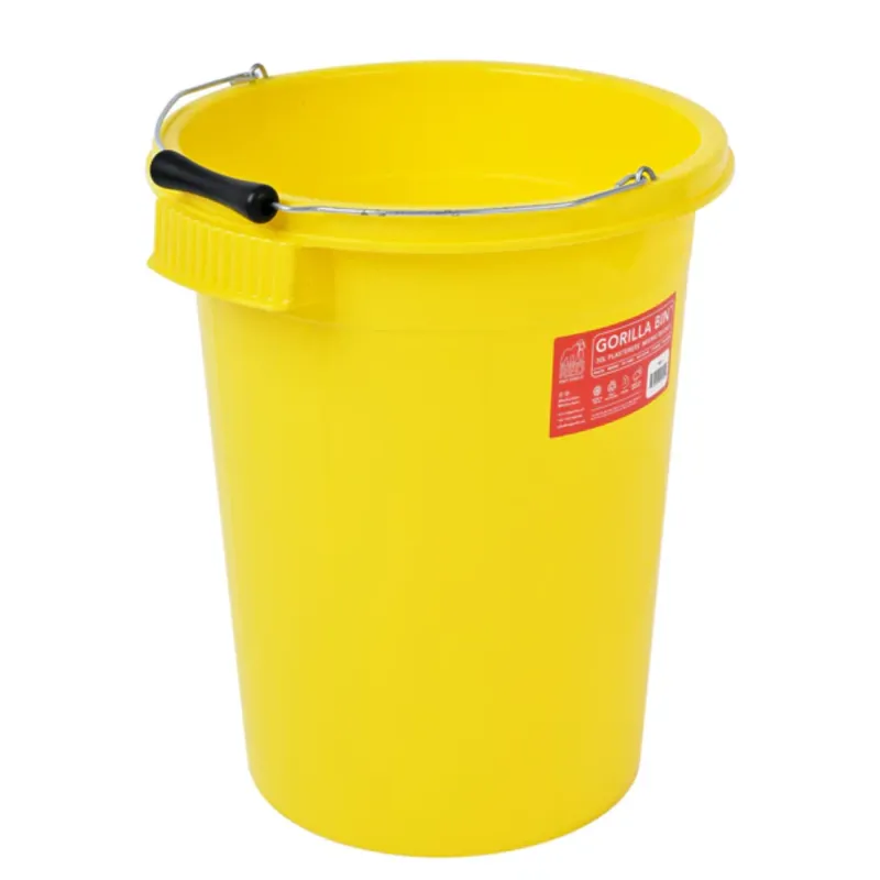 Red Gorilla 30L Mixing Bucket With Handle - Yellow-1