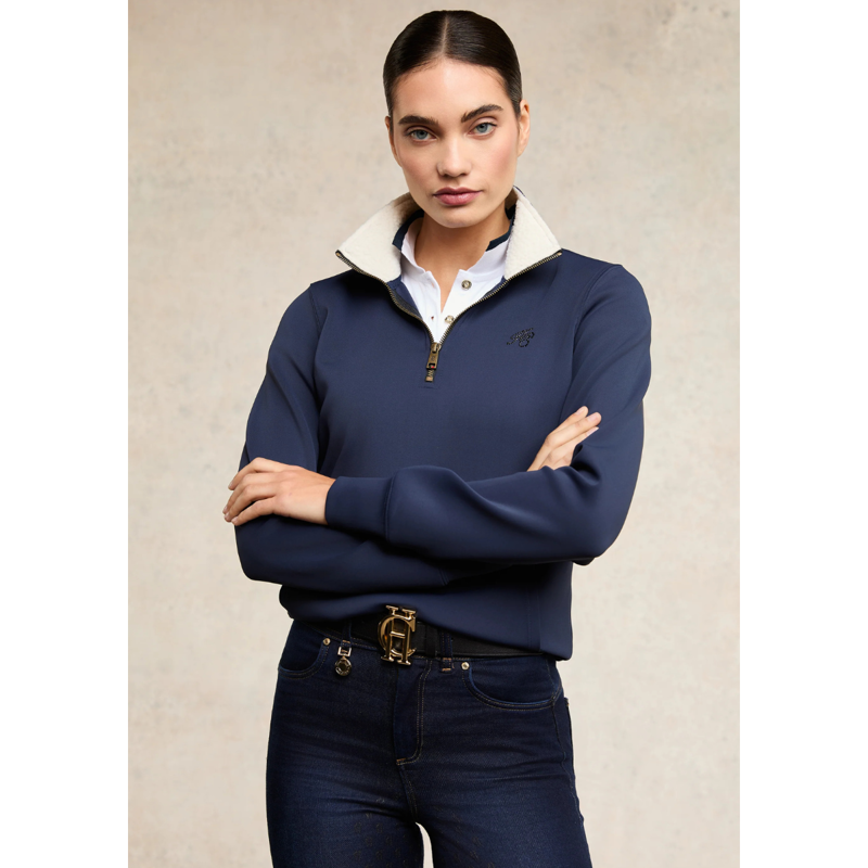 Holland Cooper Training Henley - Ink Navy-1