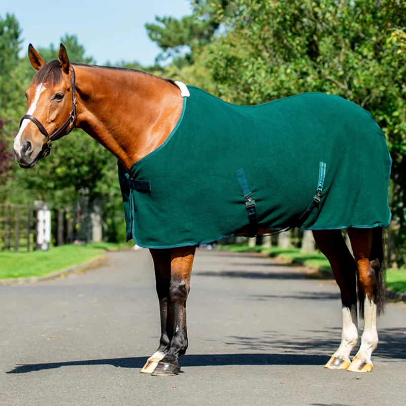 Equi-sential Fleece Cooler Rug - Green