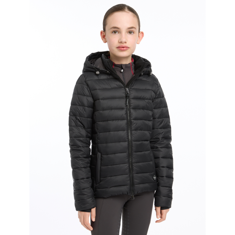 LeMieux Young Rider Milly Puffer Jacket - Black-3