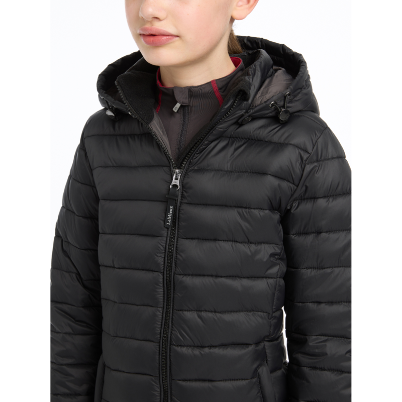 LeMieux Young Rider Milly Puffer Jacket - Black-5