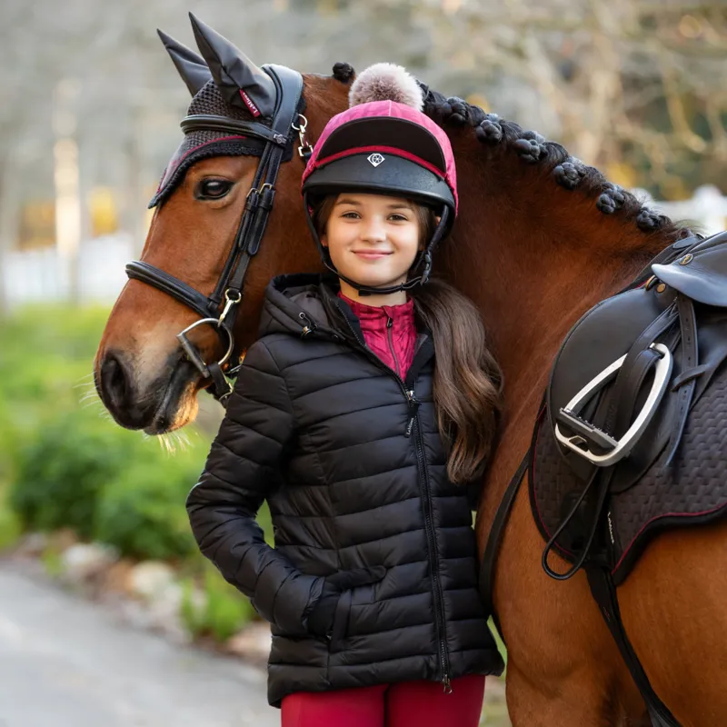 LeMieux Young Rider Milly Puffer Jacket - Black-6