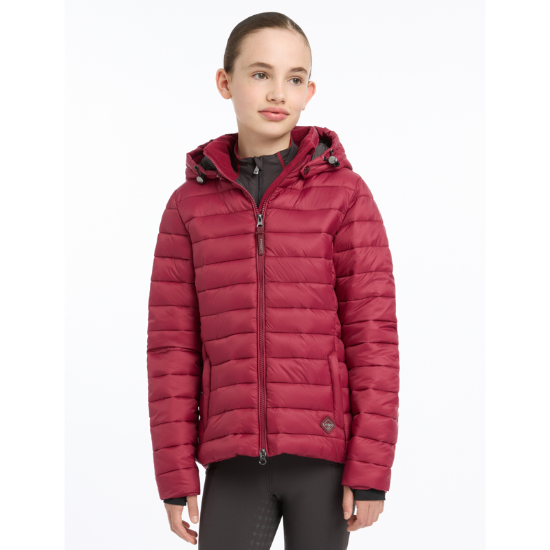 LeMieux Young Rider Milly Puffer Jacket - Ember-4