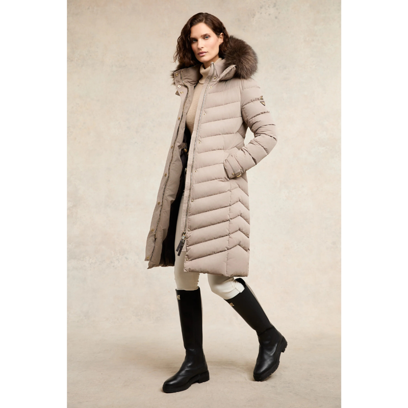 Holland Cooper Chamonix Coat - Mink-2