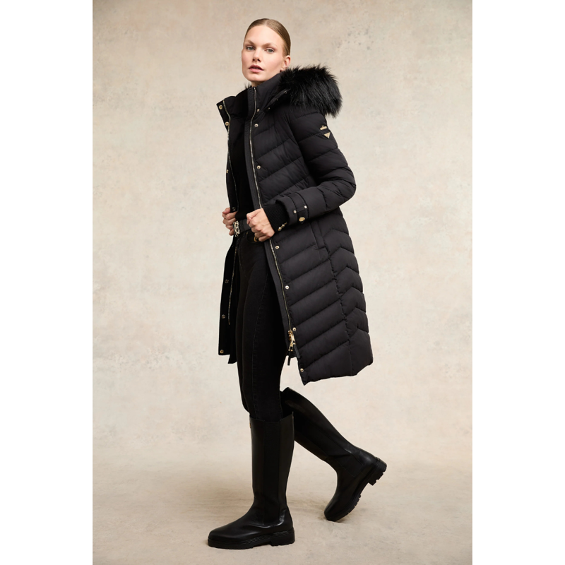 Holland Cooper Chamonix Coat - Black-2