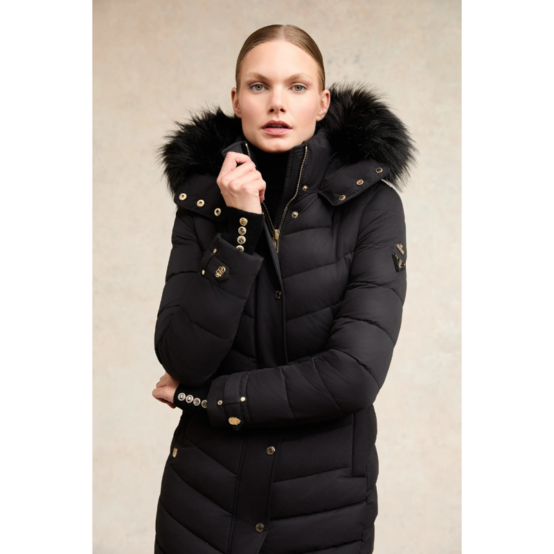 Holland Cooper Chamonix Coat - Black-4