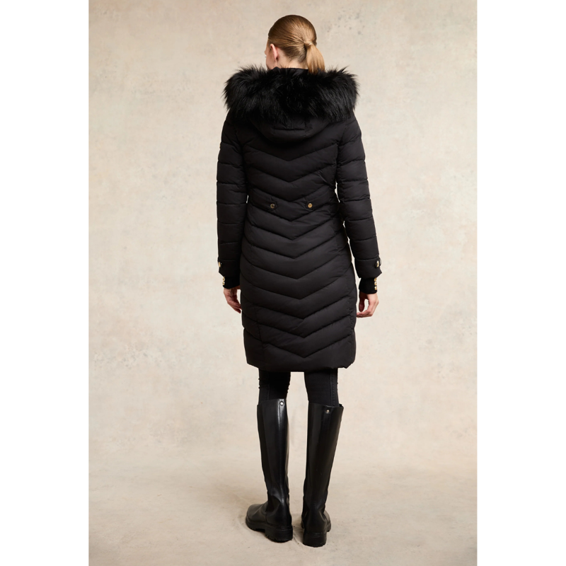 Holland Cooper Chamonix Coat - Black-1