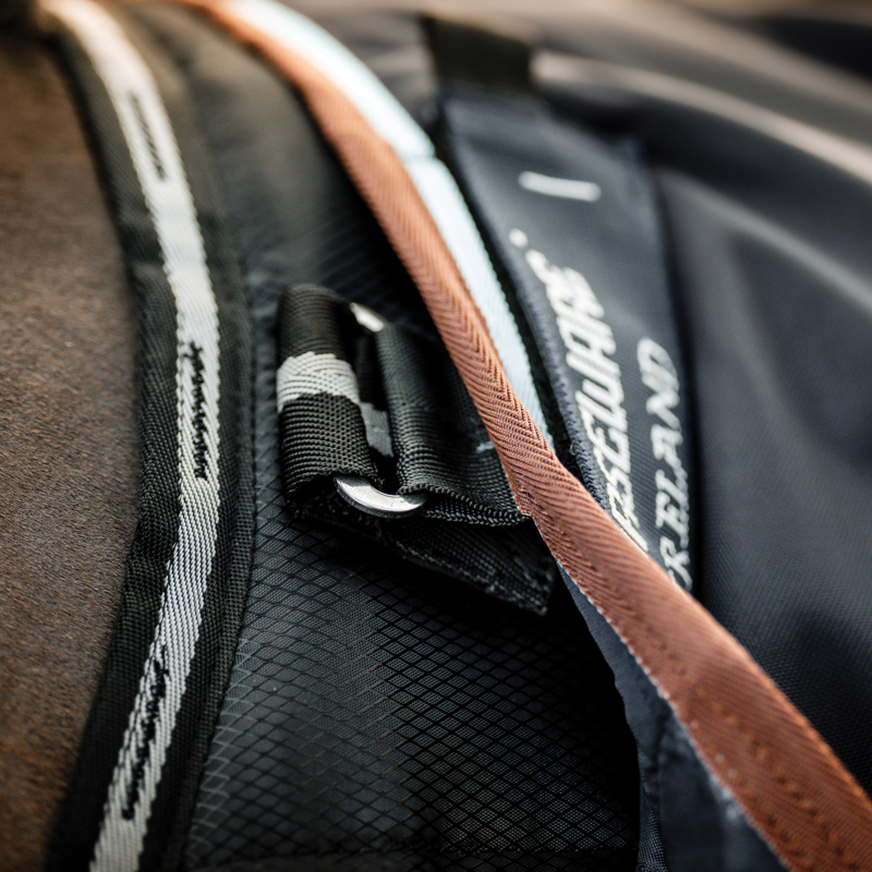 Horseware Easy-Layer 200g Medium Stable Plus Rug - Black/Black Silver-5