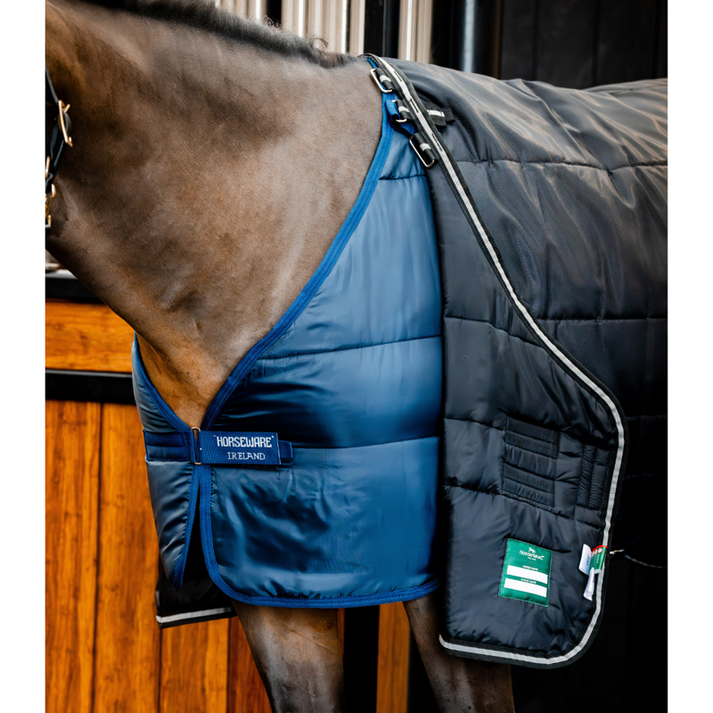 Horseware Easy-Layer 200g Medium Stable Plus Rug - Black/Black Silver-2