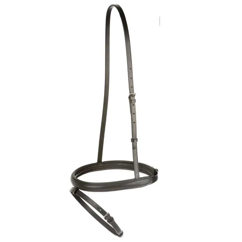 Mackey Classic Padded Flash Noseband - Black