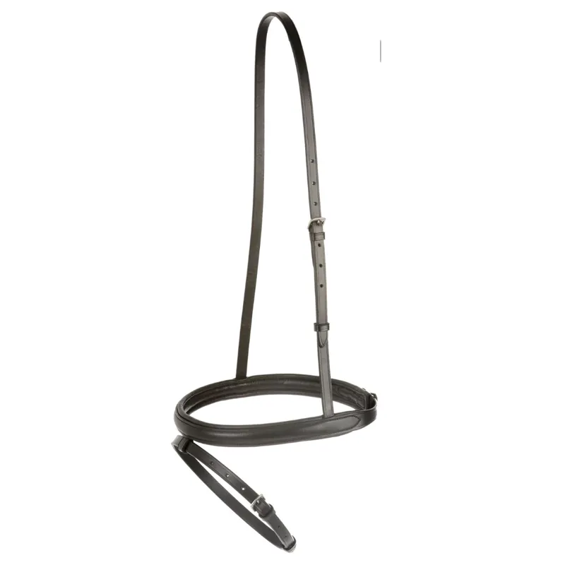 Mackey Classic Padded Flash Noseband - Brown