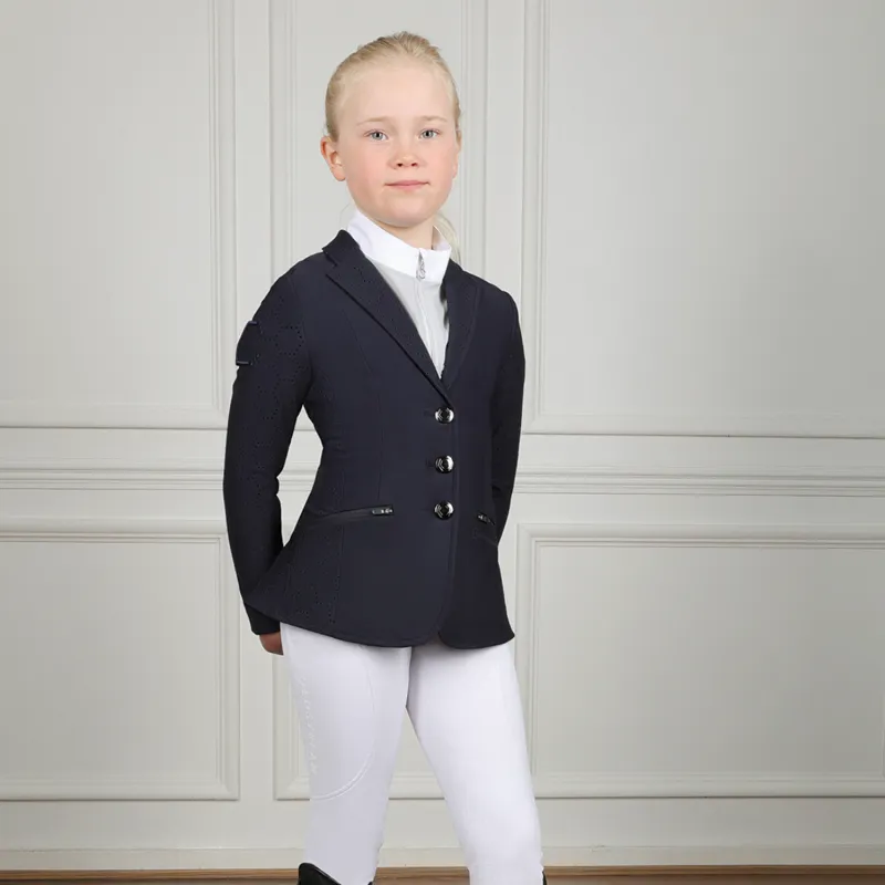 Coldstream Next Generation Child's Oxnam Competition Show Jacket - Navy