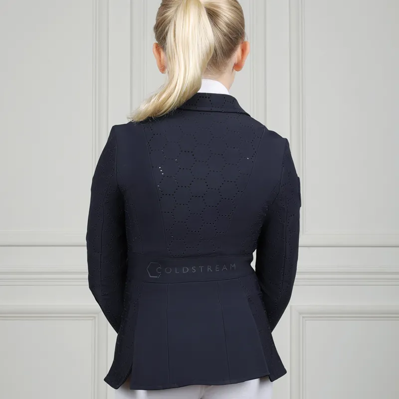 Coldstream Next Generation Child's Oxnam Competition Show Jacket - Navy-2