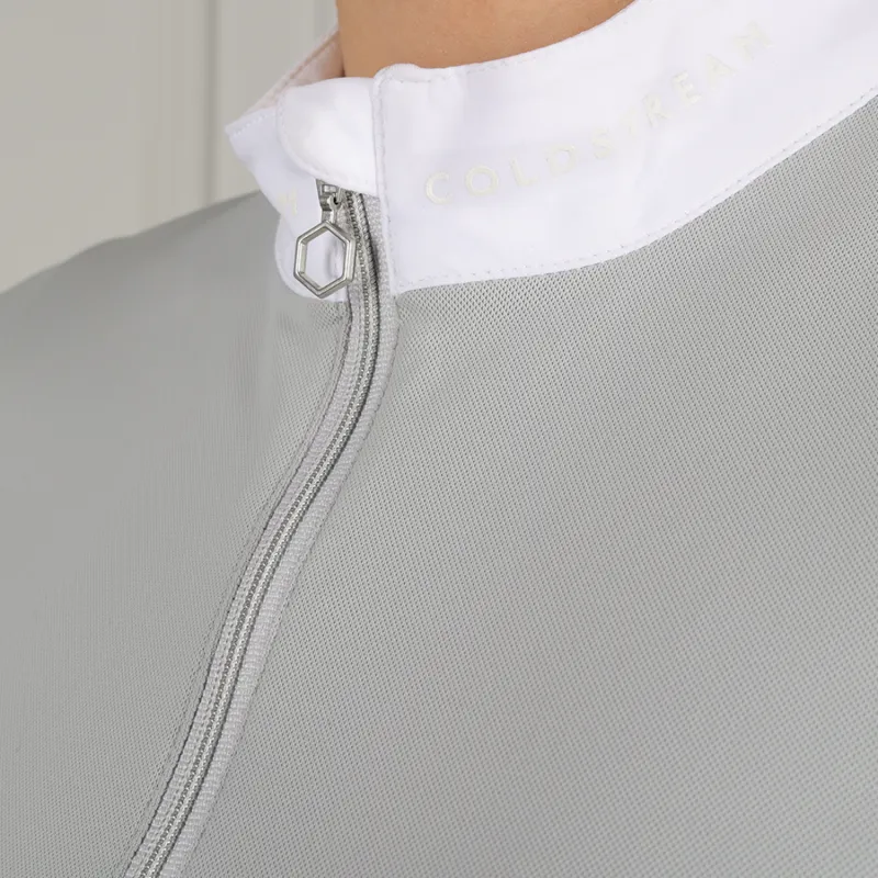 Coldstream Oxnam Competition Show Shirt - Pearl Grey-3