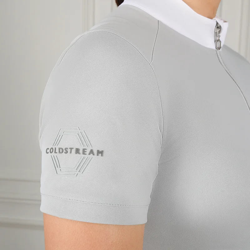 Coldstream Oxnam Competition Show Shirt - Pearl Grey-2