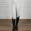 Coldstream Ledmore Diamante Breeches - Pearl Grey