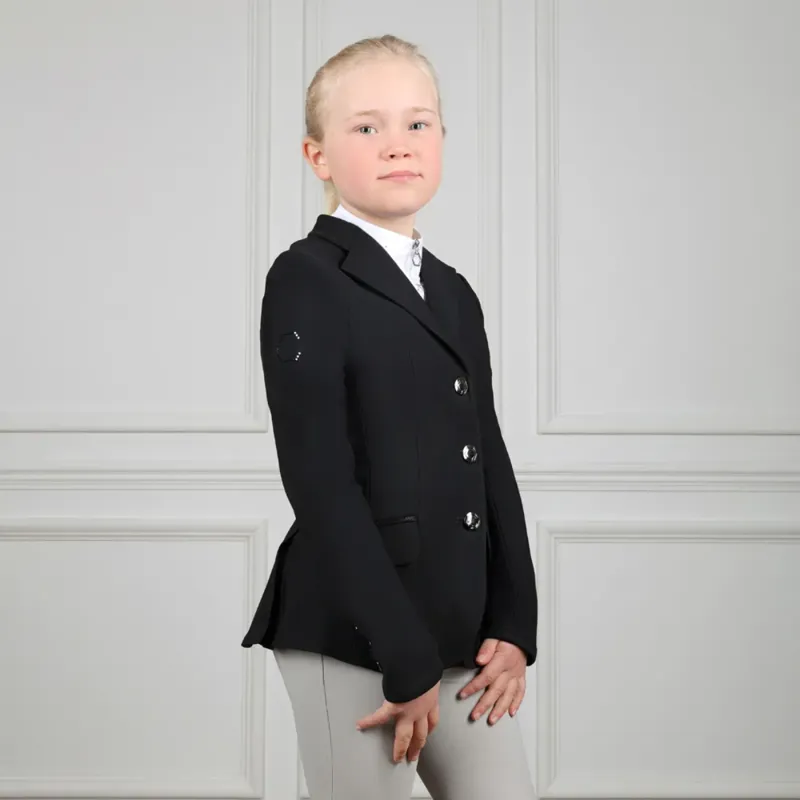 Coldstream Next Generation Child's Ledmore Diamante Show Jacket - Navy-3