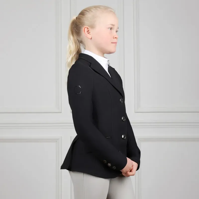 Coldstream Next Generation Child's Ledmore Diamante Show Jacket - Navy-4