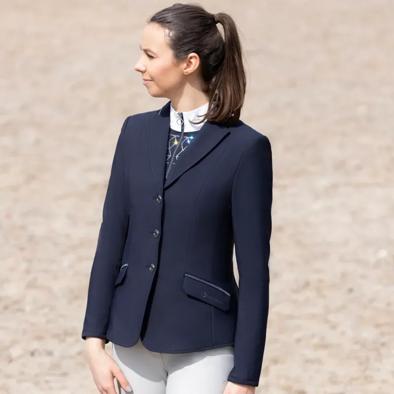 Coldstream Ledmore Diamante Show Jacket - Navy
